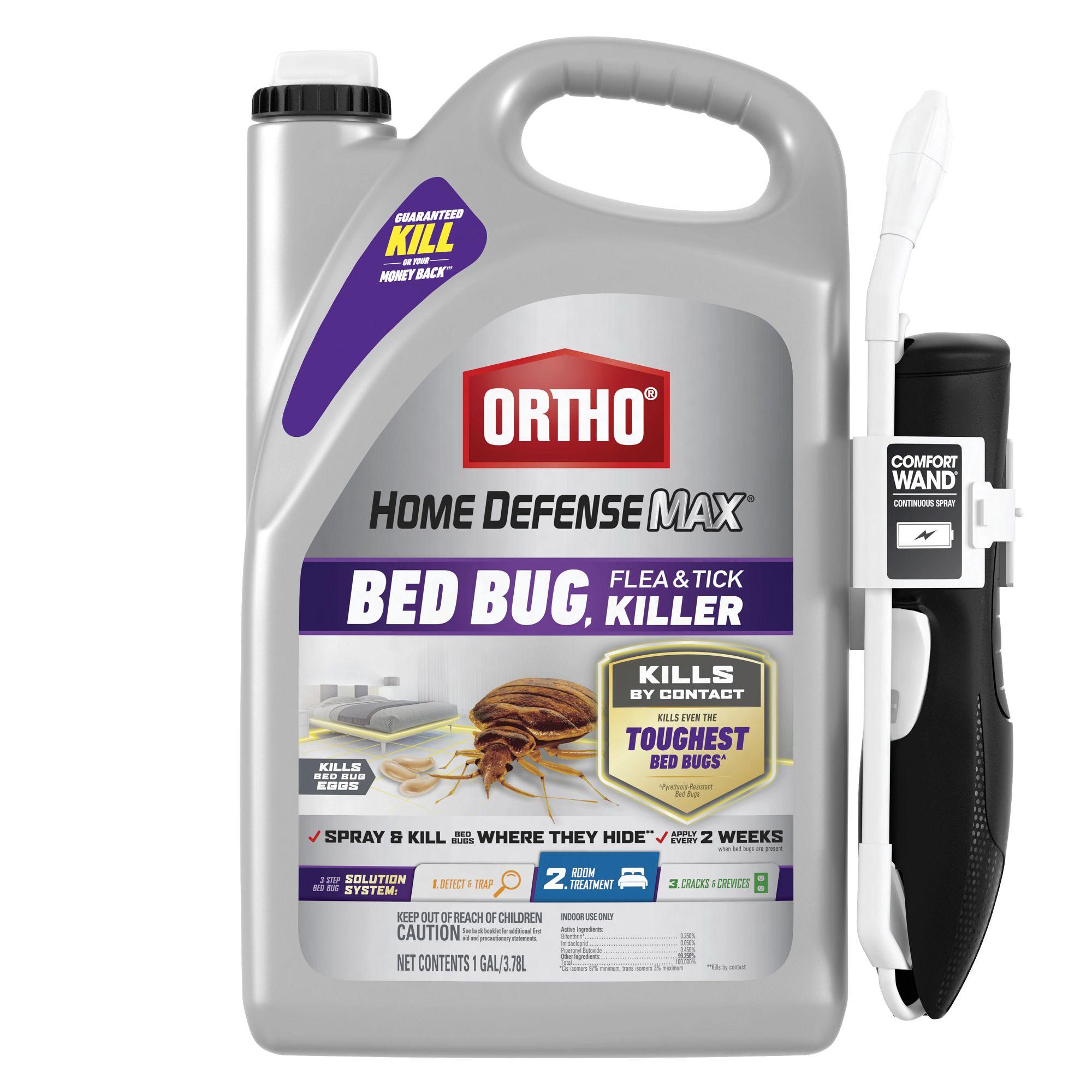 Ortho Home Defense Max Bed Bug, Flea & Tick Killer with Comfort ...