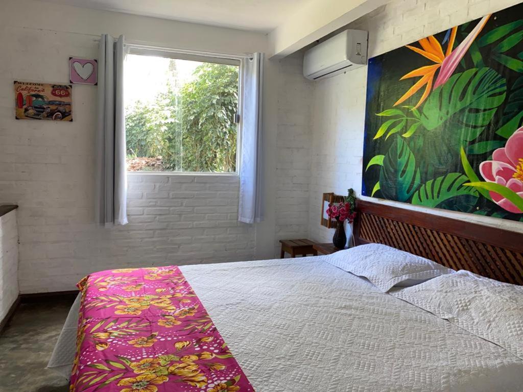 Quarto Triplo com Vista do Jardim