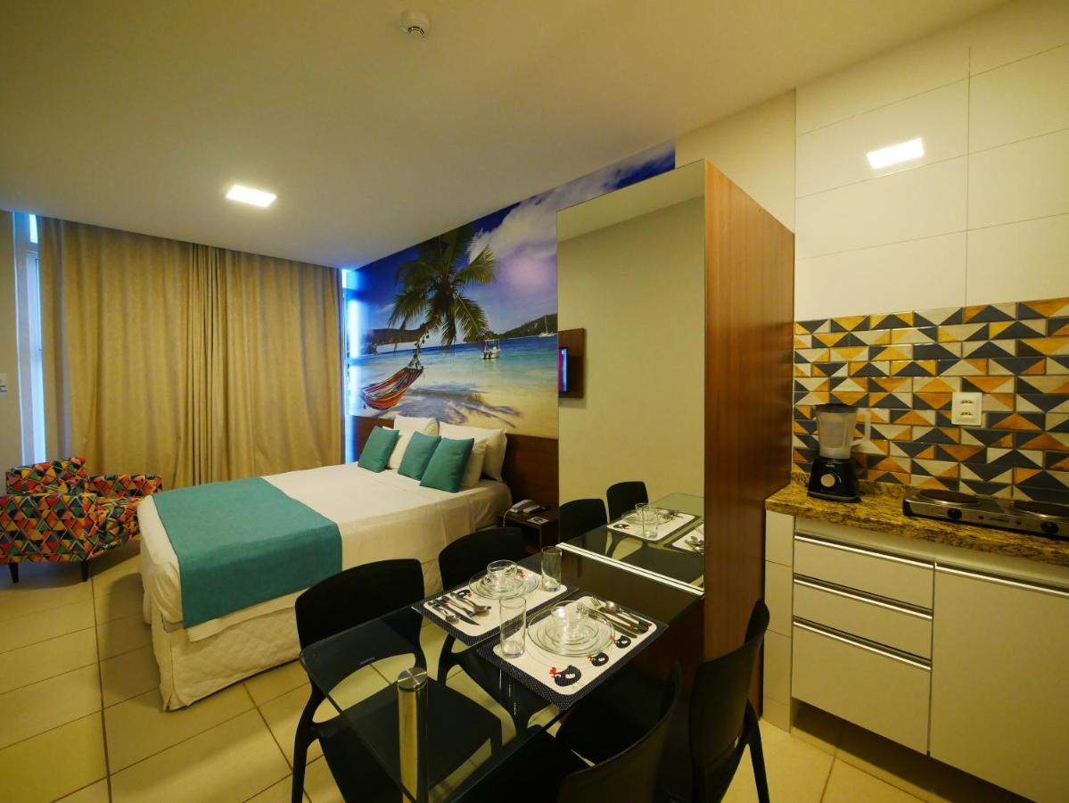 Apartamento com Vista da Piscina