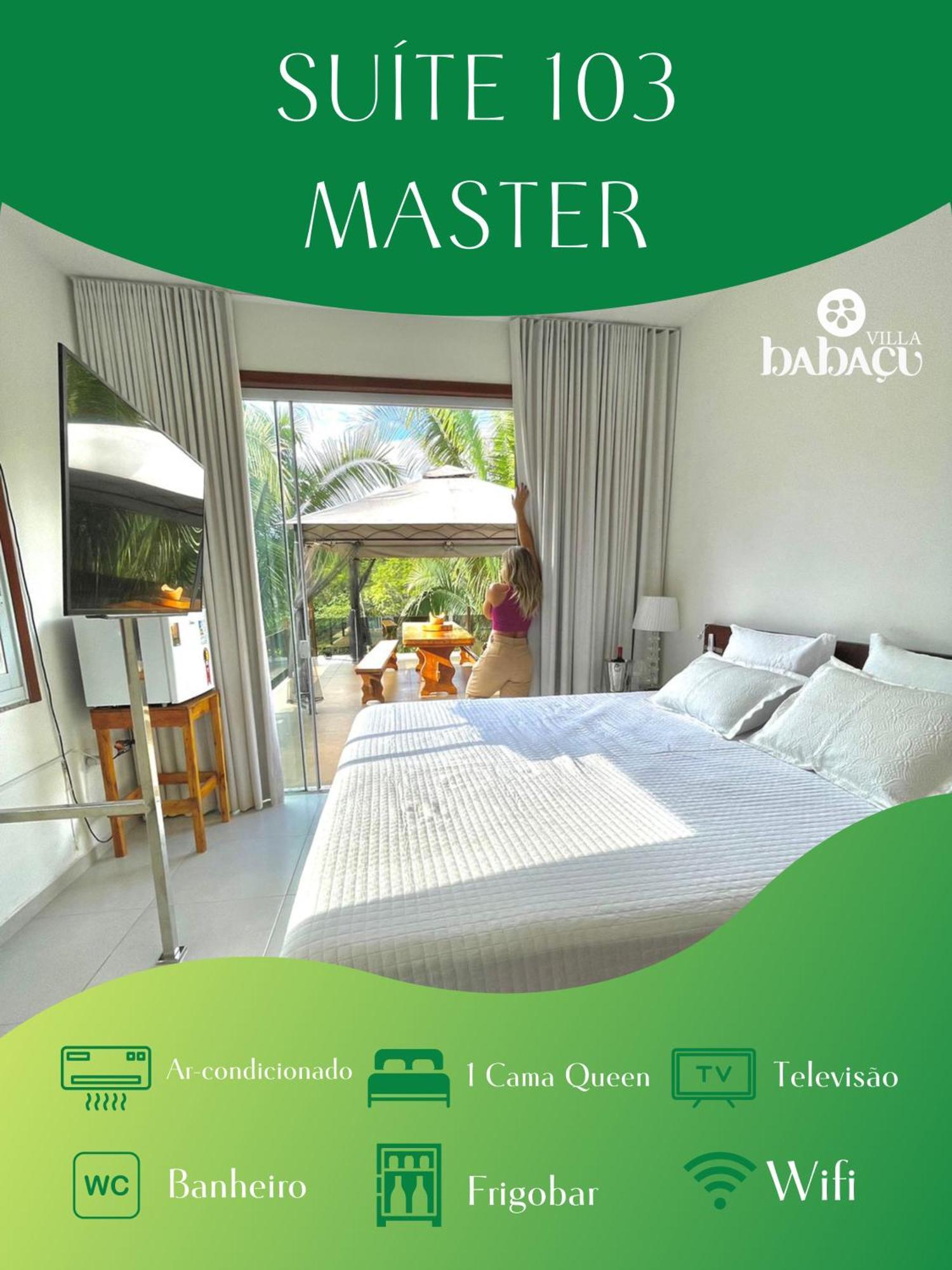 Quarto com Cama Queen-Size e Varanda