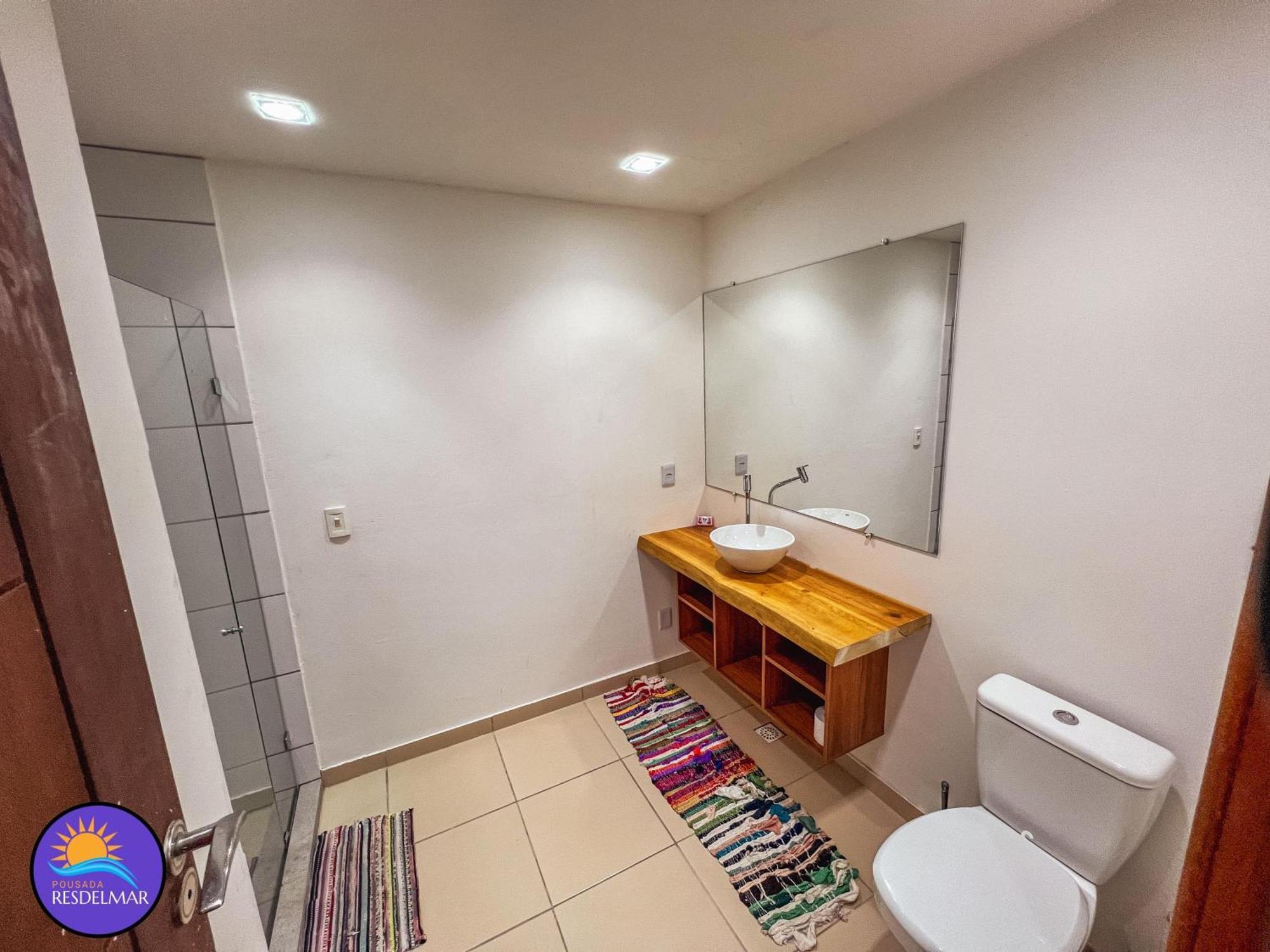 Quarto Triplo com Vista do Mar
