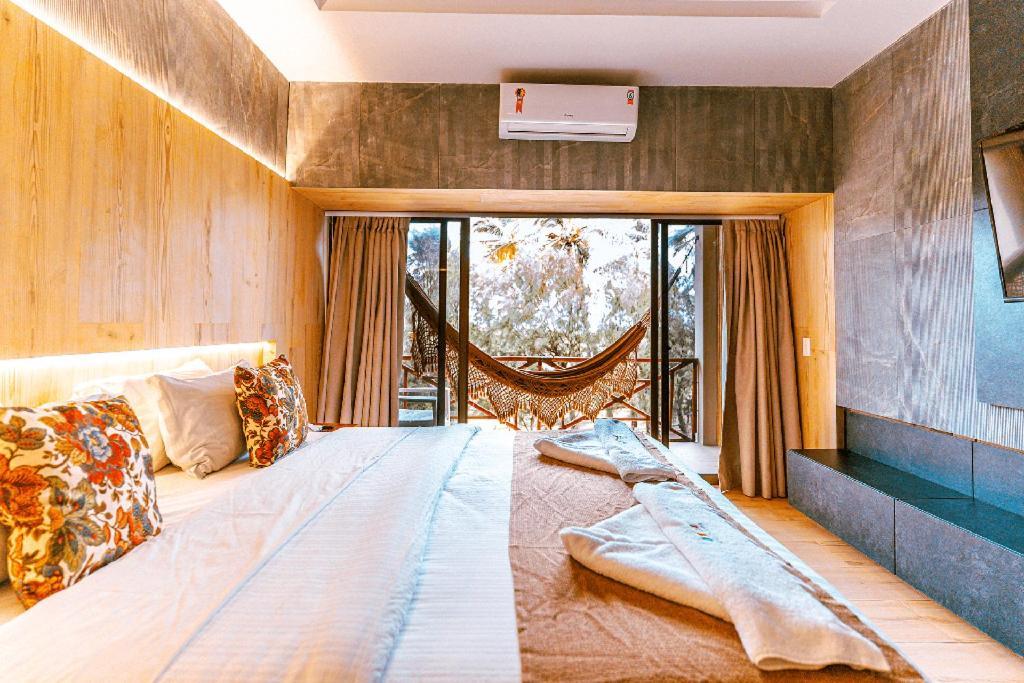 Quarto Duplo com Varanda
