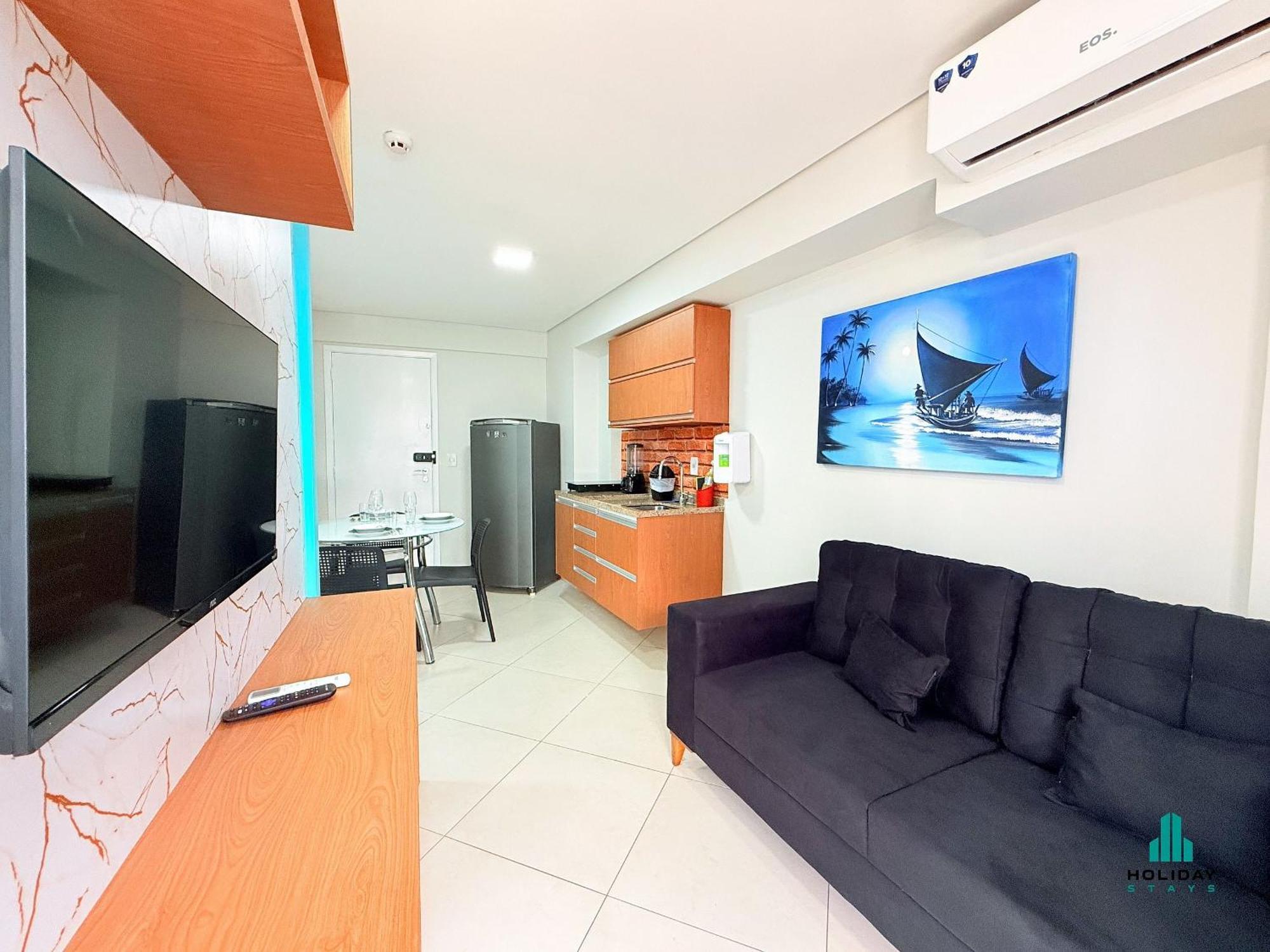 One-Bedroom Apartment Balcony Sea View