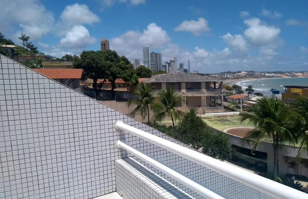 Maravilhoso Flat Com Vista Para O Mar De Ponta Negra-1