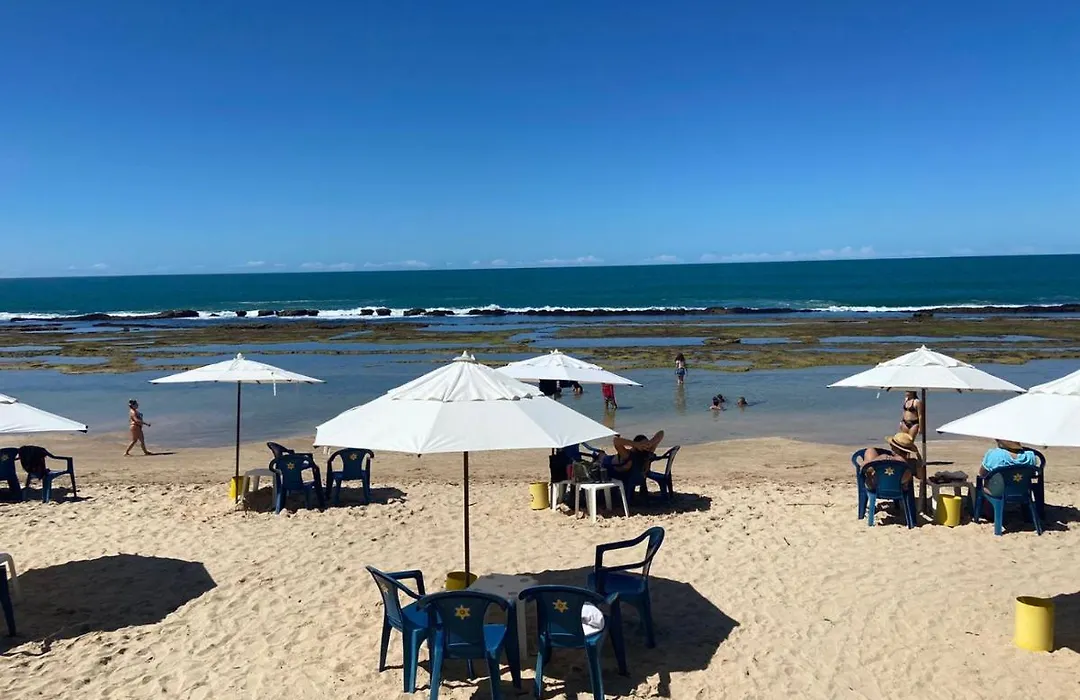 Flat Pe Na Areia No Marulhos Resort Em Muro Alto Porto De Galinhas-1