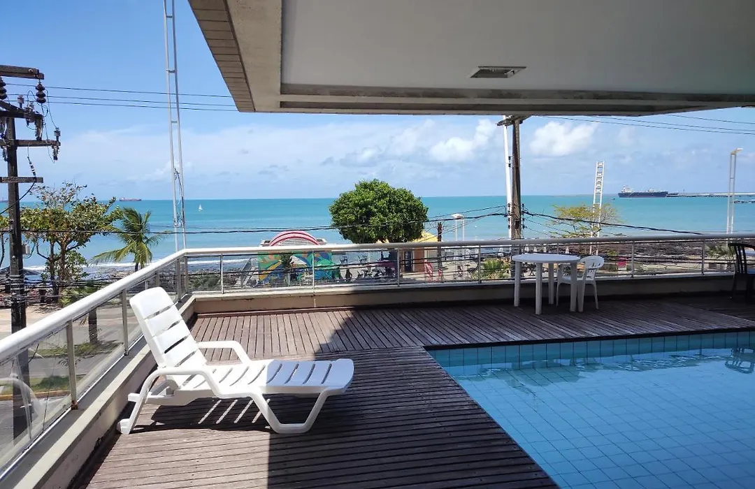 Villa Costeira Flat Vista Mar Praia Beira Mar A Fortaleza-1