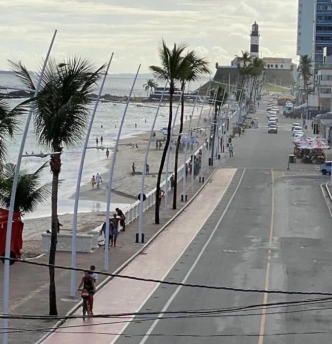 Apartamento Pe Na Areia ,Frente Mar, Perto De Tudo-1