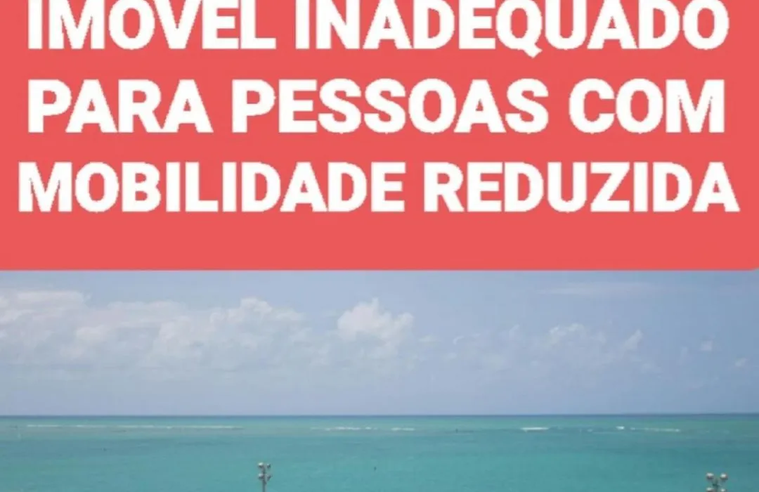 NA BEIRA MAR DE PAJUCARA- EDIF NEO- APARTAMENTO QUARTO E SALA - TEM VARANDA - VISTA LATERAL DO MAR - RUA JULIO PLECH FILHO 60 ESQUINA COM AVENIDA DOUTOR ANTONIO GOUVEIA - CONSUMO ELETRICO É PAGO No CKECK-OUT 1KWH É 1,35 REIAS - ANDAR 6-1