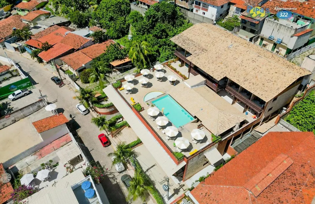 Flat Vista mar em PIPA RN Apto 322 Pipas Ocean-1