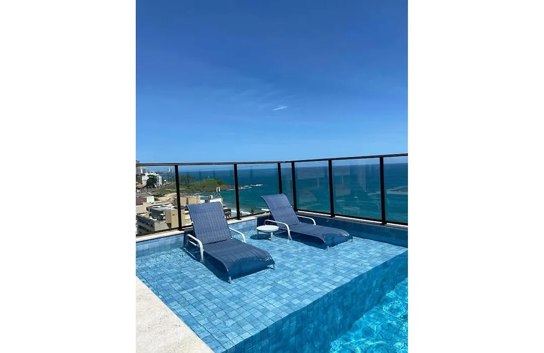 Apartamento Novo Com Vista Mar No Smart Barra Ssa-1
