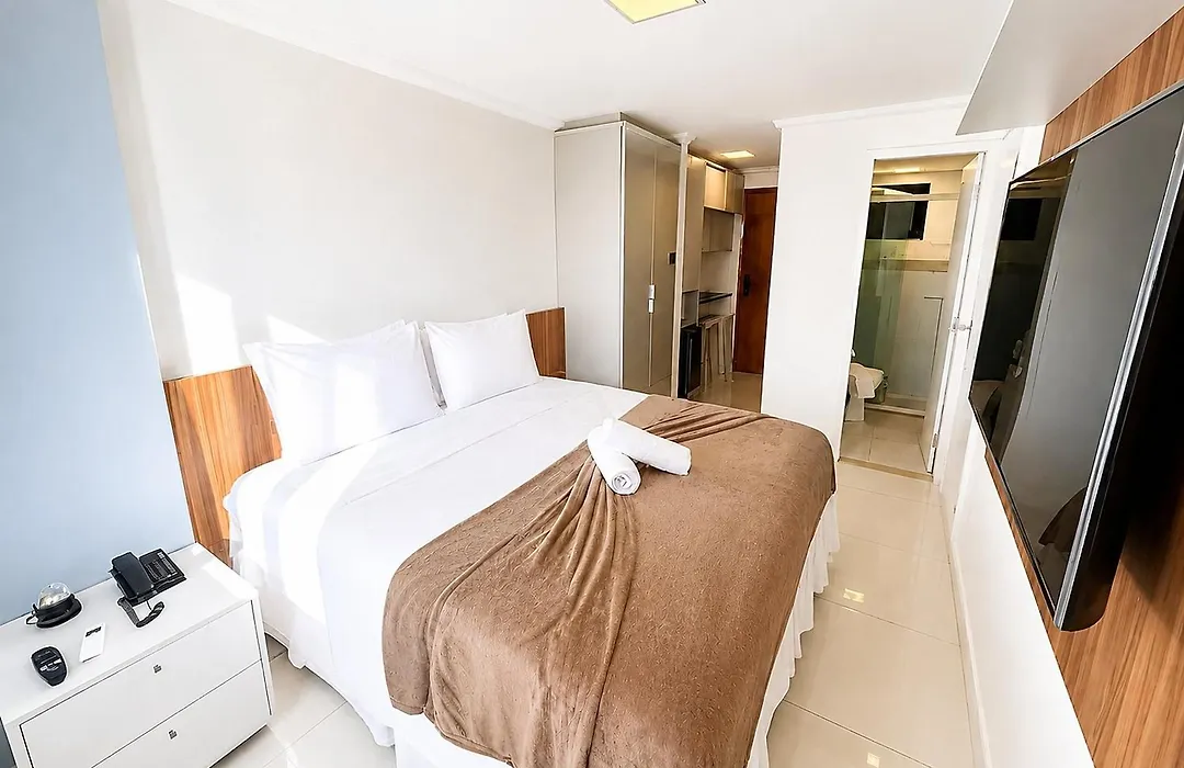 Hosts Br - Flat Frente Mar C/ Cozinha-1