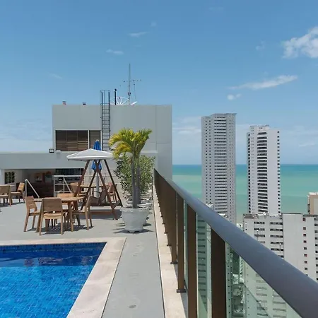 Maravilhoso Flat Na Praia De Boa Viagem 2 Pessoas Ideal Para Viagens De Turismo Ou De Negocio Rmd906-3
