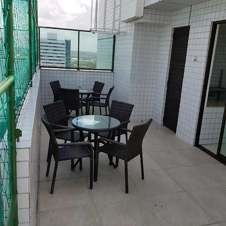 Flat Decorado Luxo Em Boa Viagem Junto Ao Shopping-3