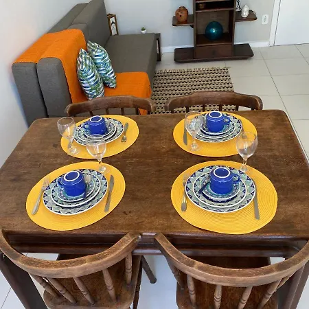 Apartamento Pe Na Areia ,Frente Mar, Perto De Tudo-3