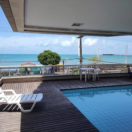 Villa Costeira Flat Vista Mar Praia Beira Mar A Fortaleza-3