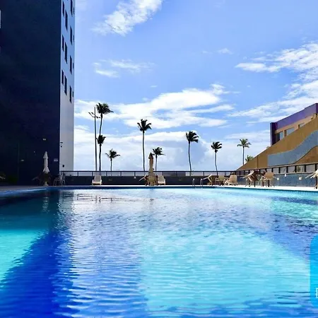 Apartamento Com Linda Vista Mar No Bahia Suites-3