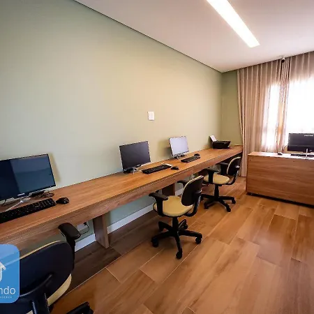 Apartamento Com Vista Mar No Smart Costa Azul-3