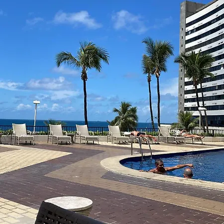 Apartamento Beira Mar Localizado No Ondina Apart-3