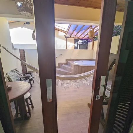 Pousada Lua Nova Pipa Chales Com Hidromassagem E Jacuzzi-3