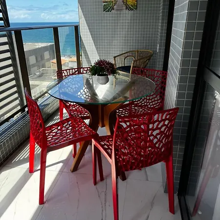 Apartamento Novo Com Vista Mar No Smart Barra Ssa-2