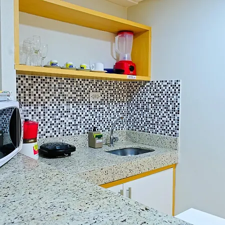 Flat No Unico Hotel Beira Mar Pipas Bay 217-3