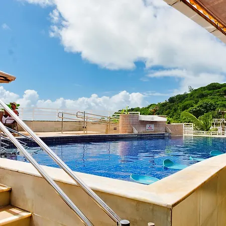 Flat No Unico Hotel Beira Mar Pipas Bay 217-2