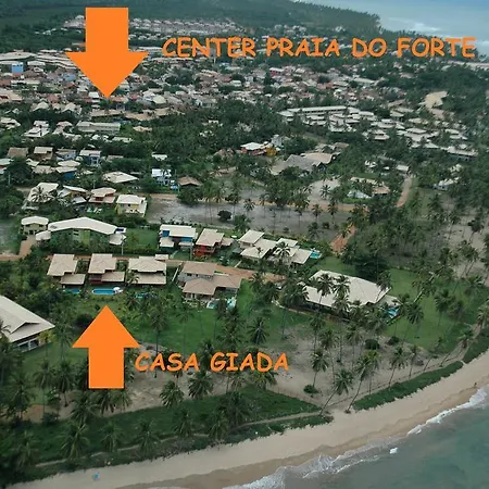 Casa Giada Eleganza Tropicale Nel Cuore Di Praia Do Forte-2