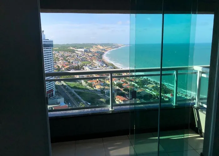 Vista Deslumbrante Para O Mar Em Ponta N Natal