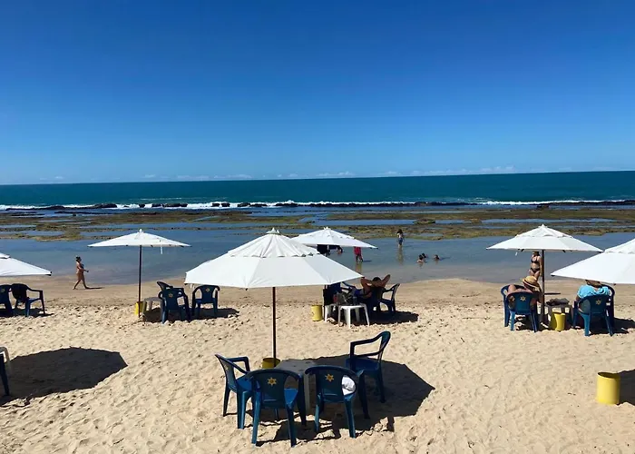 Flat Pe Na Areia No Marulhos Resort Em Muro Alto Pôrto das Galinhas