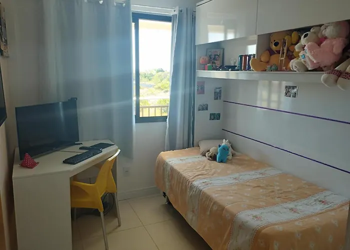 Apartamento De 2 Quartos Em Stella Maris, Com Suite Oportunidade Carnaval 2025 Salvador de Bahía admite animales