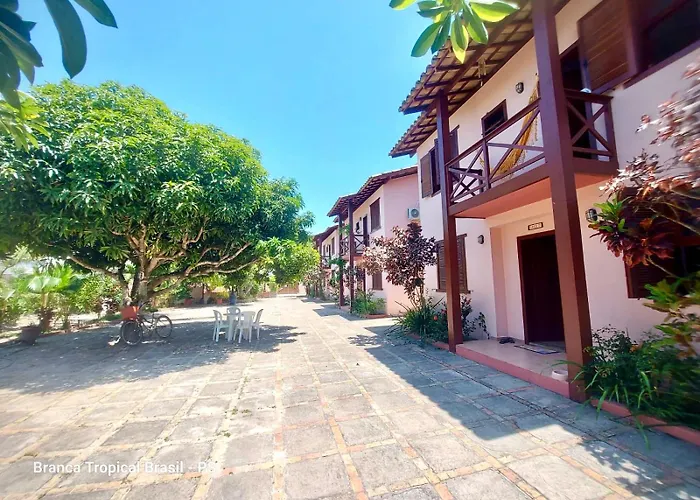 Branca Tropical Brasil Residencial- Taperapuan Villa Porto Seguro