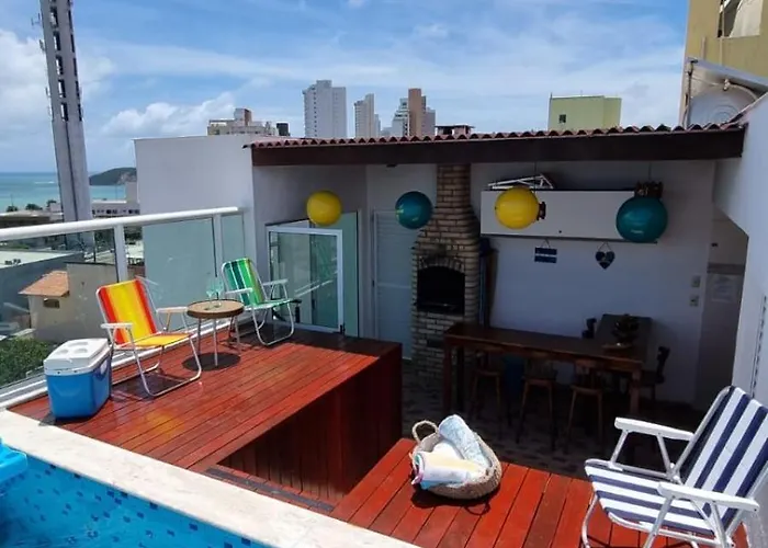 Apartamento Marina Bezerril - Cobertura Com Piscina Privativa E Vista Incrivel Natal admite animales