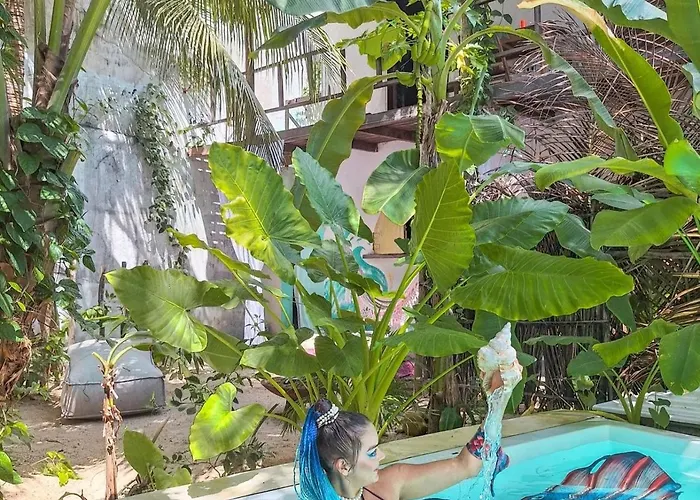 Vila Privativa Piscina 10 Px Limpeza Diaria Chale Da Sereia Oasis No Centro De Jericoacoara acceptant les animaux