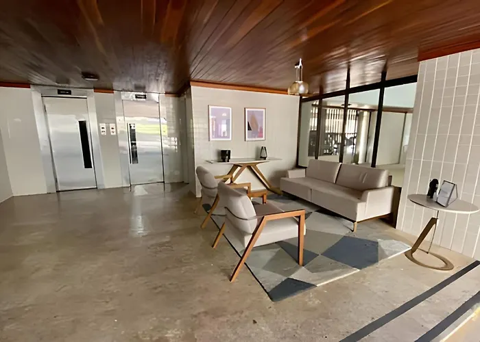 Haustierfreundliches Ferienwohnung Unu 1003 - Ondina, Orla, Vista, Wi-Fi E+ Salvador da Bahia