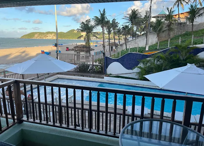 Flat Completo A Beira Mar Com Vista Exuberante - Pe-Na-Areia Mesmo! Apartment Natal