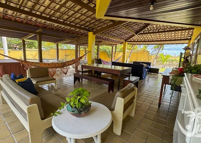 Casa A Beira Mar, Piscina E 4 Suites Na Praia De Ipioca-Maceio-Al - Vila Ipioca