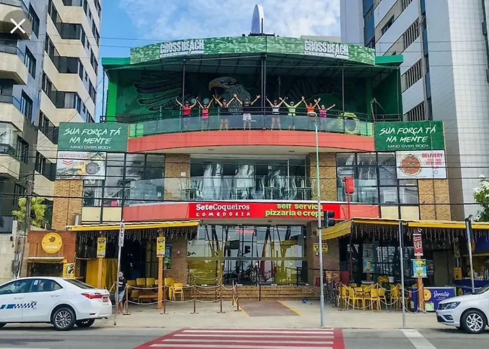 Luxo 710-Quarto E Sala Com Varanda De Frente Mar Maceio 