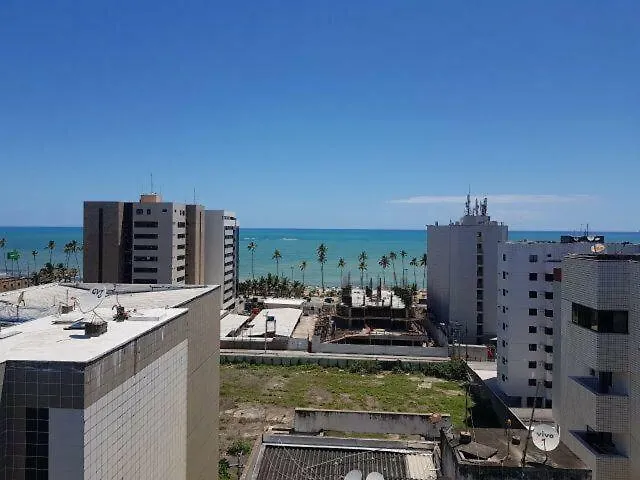 Pet friendly Lindo Ap Em Andar Alto, Vista Para O Mar E Mesmo Andar Da Piscina Maceio 