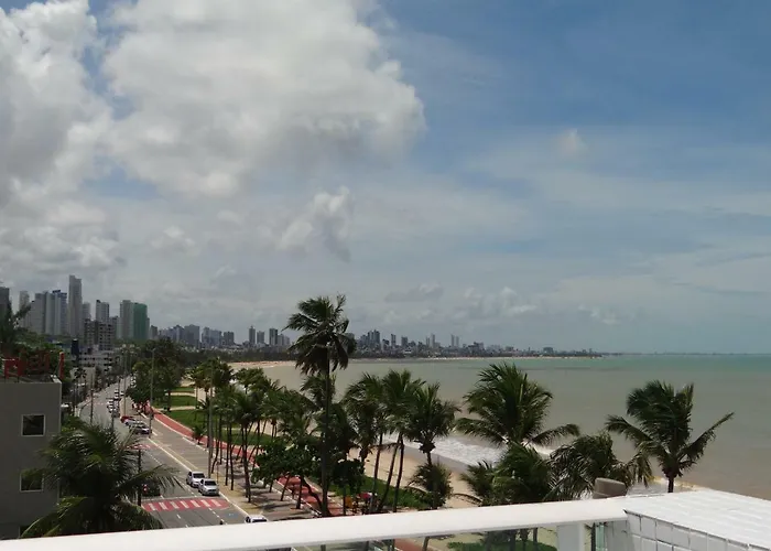 Flat A Beira Mar De Joao Pessoa Com Ar Hotel
